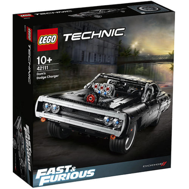 Конструктор LEGO Technic 42111 Dodge Charger Доминика Торетто - фото 1 - id-p196481886