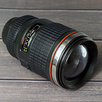 Термокружка объектив c линзой Lens Cup Черная 300 мл