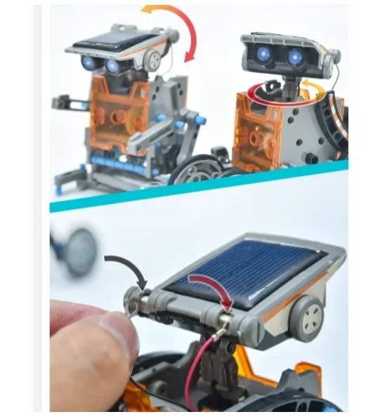 Солнечный робот-конструктор Solar 14 в 1 - фото 4 - id-p88833998