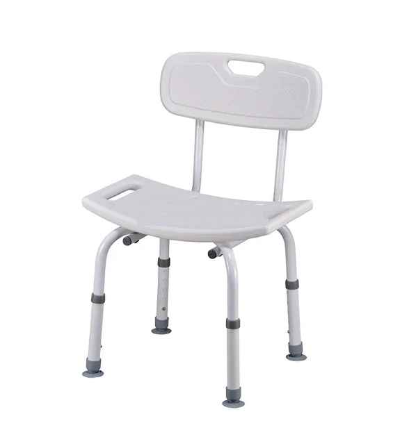Поддерживающий стул со спинкой Титан для ванной и душа (складной, регулируемый), М.902 - фото 3 - id-p196490998