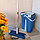 Швабра с ведром 8 л. и автоматическим отжимом - комплект для уборки MOP Scratch Cleaning Бежевый, фото 7