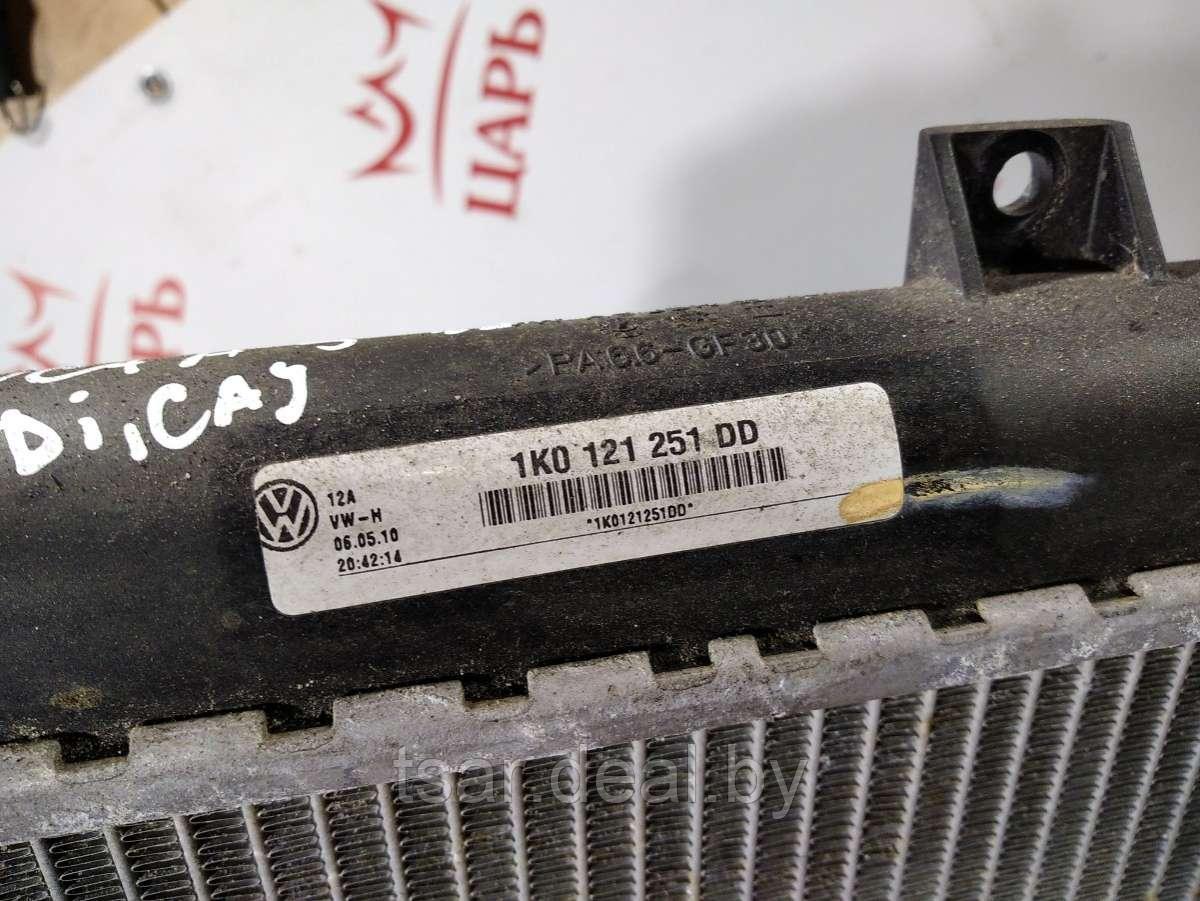 Радиатор основной Skoda Octavia A5 restailing (1K0121251DD) - фото 4 - id-p196490802