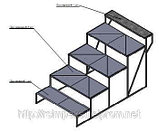 Трибуна сборно- разборная  металлическая, фото 4