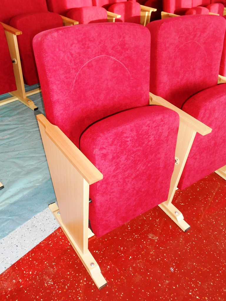Кресло для зала Соло-вуд без крепления к полу - фото 1 - id-p196493108