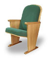 Мягкое театральное кресло Классика Вуд для актовых залов - фото 5 - id-p196493124
