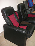 Кресла двухместные ВИП   для кинотеатра с реклайнером, фото 2