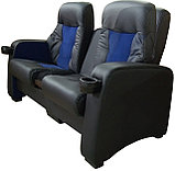 Кресла двухместные ВИП   для кинотеатра с реклайнером, фото 8