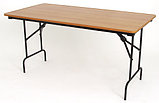 Стол прямоугольный  складной ДСП,Пьедестал 1200мм, фото 5