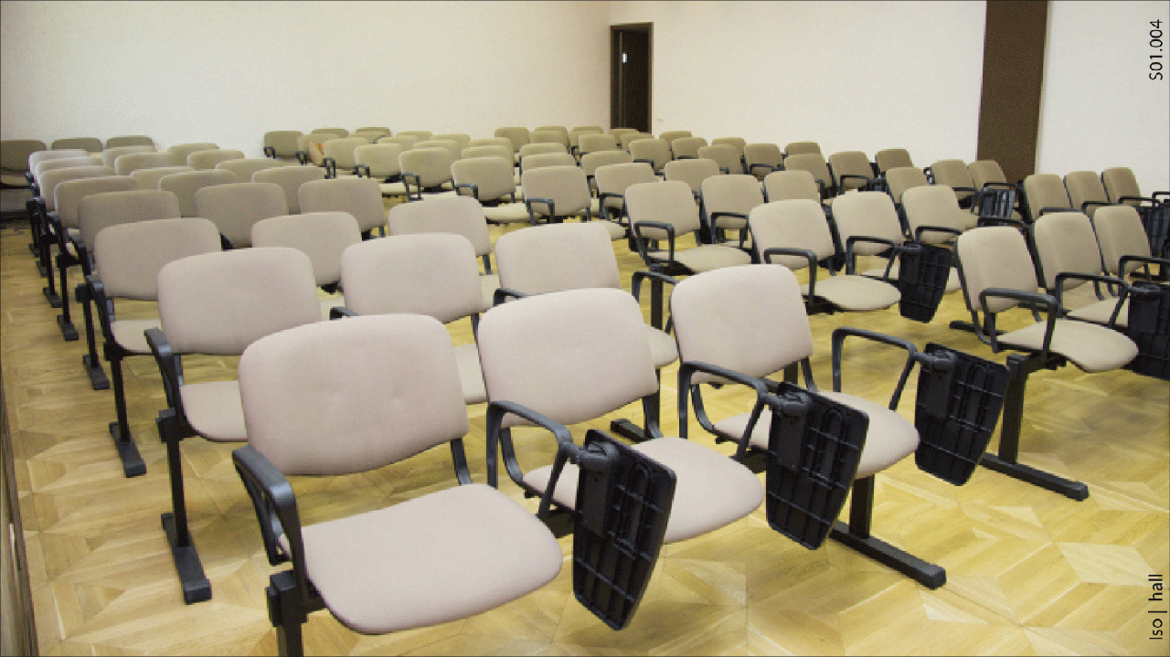 Сидения секционные, стулья со столиками в подлокотнике - фото 1 - id-p196493237