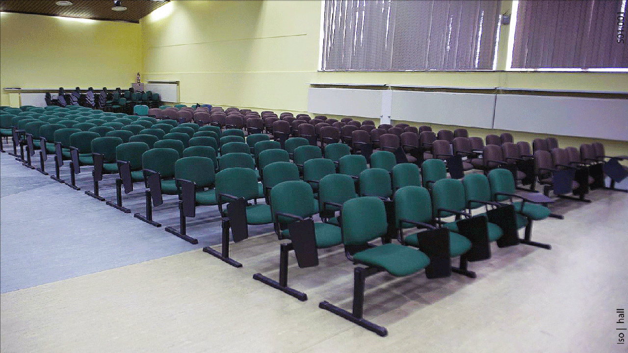 Сидения секционные, стулья со столиками в подлокотнике - фото 5 - id-p196493237