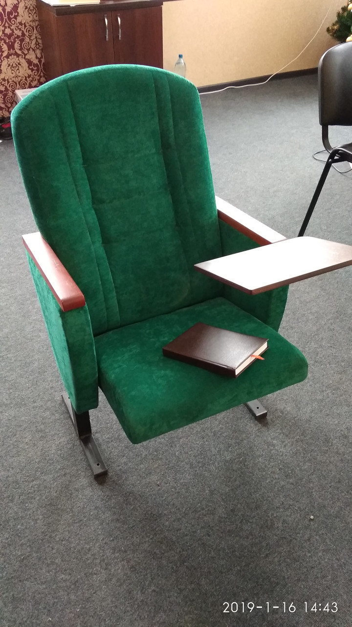 Кресло для конференцзала с боковым пюпитром м2 - фото 3 - id-p196493385