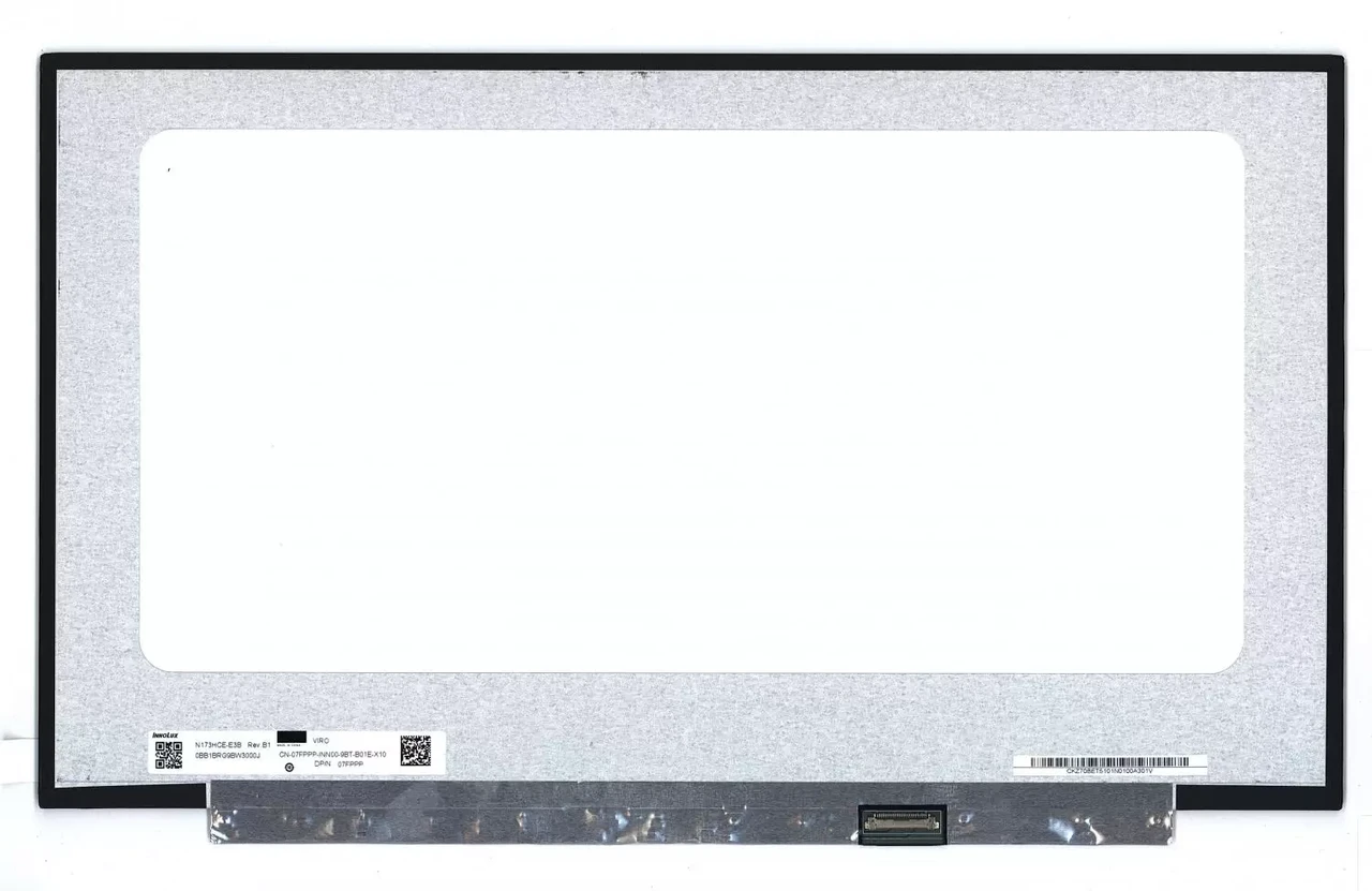 Матрица (экран) для ноутбука N173HCE-E3B, 17.3", 1920x1080, 30 pin, LED, Slim, матовая, без креплений - фото 1 - id-p196493942