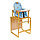 Стульчик для кормления «Бутуз», трансформер, цвет голубой, рисунок МИКС, фото 4