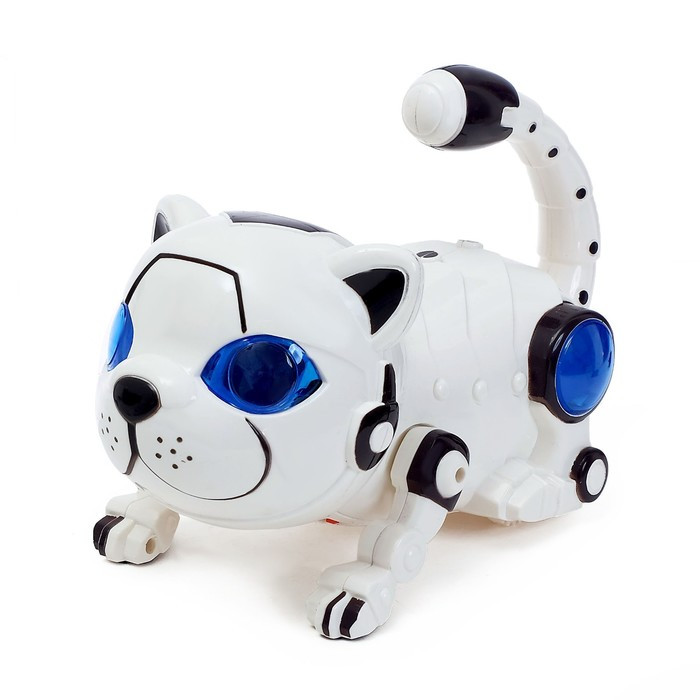 Игрушка-робот «Кошка», работает от батареек, световые и звуковые эффекты, МИКС - фото 4 - id-p196497902