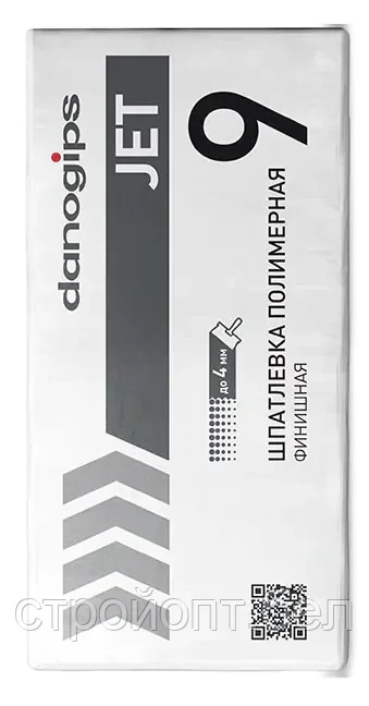 Финишная полимерная шпатлевка DANOGIPS DANO JET 9, 20 кг, РФ