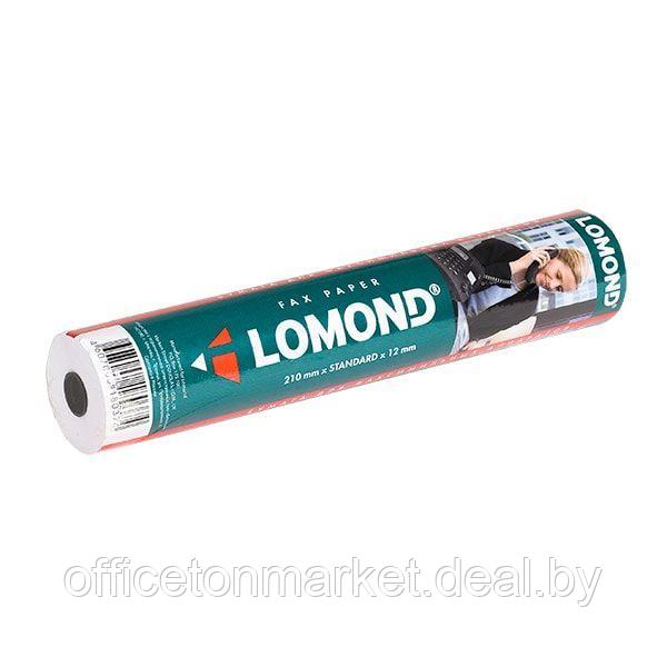 Термобумага для факса "Lomond", 210x12x30 мм/мм/м, 48 г/м2 - фото 1 - id-p195648804