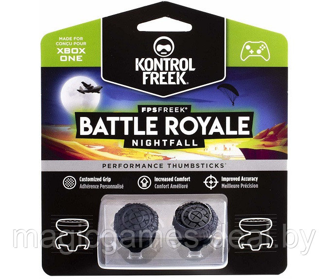 Накладки KontrolFreek Battle Royale NightFall 30 (2 шт) для геймпада XBox One - фото 1 - id-p196507203