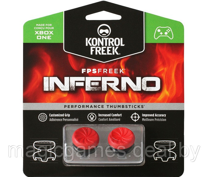 Накладки KontrolFreek Inferno 17 (2 шт) для геймпада XBox One - фото 1 - id-p196507204