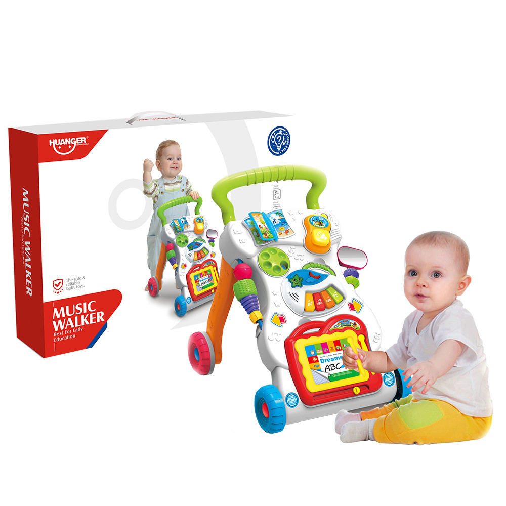 Каталка-ходунки Music Walker игровой развивающий центр HE0801 - фото 1 - id-p196529176