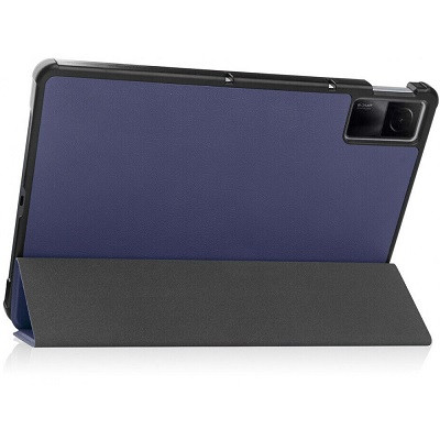 Полиуретановый чехол JFK Smart Case синий для Xiaomi Redmi Pad - фото 2 - id-p196542541