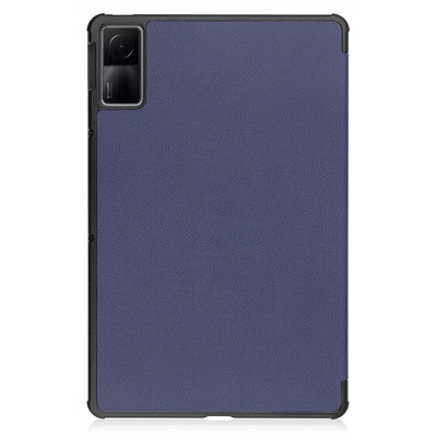 Полиуретановый чехол JFK Smart Case синий для Xiaomi Redmi Pad - фото 5 - id-p196542541