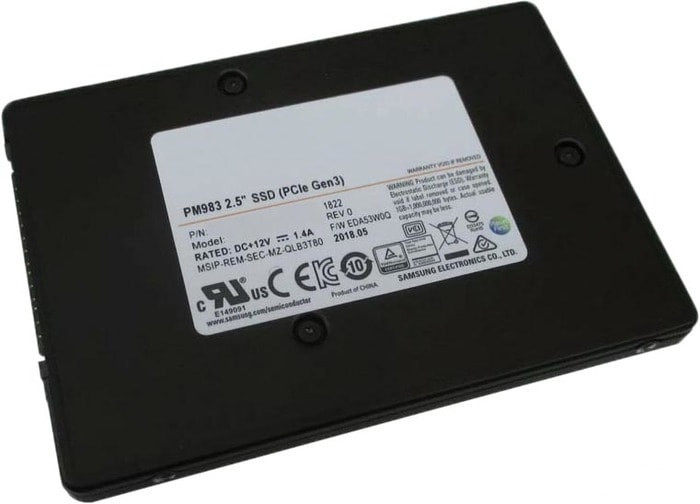 SSD Samsung PM983 1.92TB MZQLB1T9HAJR