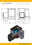 Печь ВЕЗУВИЙ Русичъ «АКВА» 16 (ДТ-4), фото 3