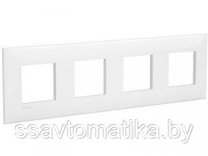 Рамка ARTLEBEDEV белое облако Avanti 8 модулей (4400908) - фото 1 - id-p196573125