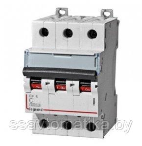 Автоматический выключатель DX3-E C40 3П 6000/6kA (407295) - фото 1 - id-p196574182