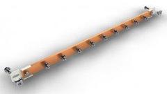 NT GB-09 G шина заземления медная 19", горизонтальная, серый (181357)