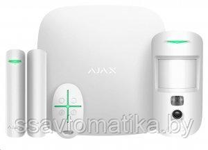 Ajax Systems Ajax StarterKit Cam Plus (white) - фото 1 - id-p196567992