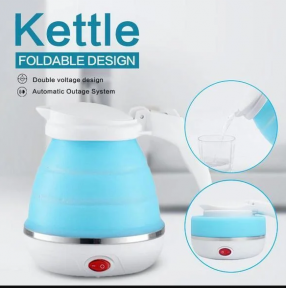 Чайник туристический складной Kettle Foldable Travel Electric, 750 ml - фото 1 - id-p181591996