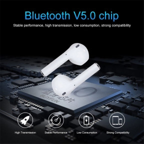 ХИТ по лучшей цене Беспроводные наушники i12 TWS Bluetooth 5.0 NEW Color Белый - фото 1 - id-p181594480