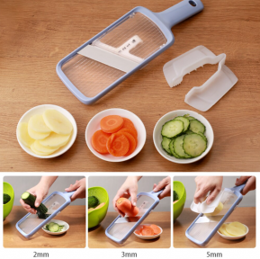 Терка Ломтерезка Multi Mandoline Slicer овощерезка ручная (толщина среза 1-3 мм) - фото 1 - id-p181586063