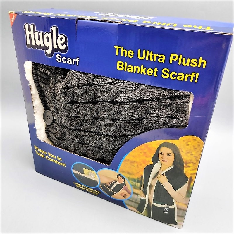 Шарф - жилетка с карманами на флисе Hugle Scarf - фото 3 - id-p191349397