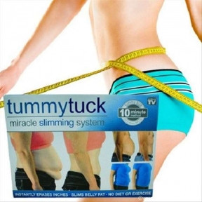 Моделирующий пояс для похудения в области талии Крем Tummy Tuck Miracle Slimming System (Тамми-так) Maxi - фото 1 - id-p181594513