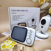 Видео няня беспроводная Video Baby monitor VB-603 (датчик температуры, ночное видение, 8 колыбельных, 2-х