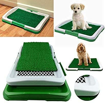 Туалет газон Puppy Potty Pad лоток - травка для щенков и мелких домашних питомцев, 46х32х4 см - фото 3 - id-p181591109