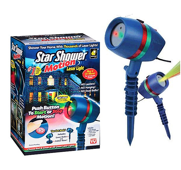 Лазерный проектор Star Shower Motion Laser Light - фото 5 - id-p181595631