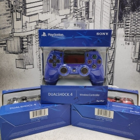 Игровой геймпад Sony DualShock 4 , беспроводной Синий - фото 1 - id-p181589068