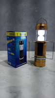 Универсальный складной кемпинговый фонарь Solar Camping Lamp GSH 9688 с солнечной панелью. Чемпион Лучшее