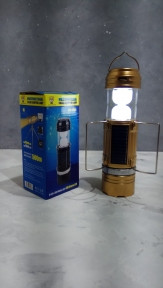 Универсальный складной кемпинговый фонарь Solar Camping Lamp GSH 9688 с солнечной панелью. Чемпион Лучшее - фото 1 - id-p181594638