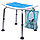Поддерживающий стул для ванной и душа ТИТАН (складной, регулируемый) С отверстиями для лейки (душа)/ Упаковка, фото 8