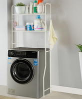 Стеллаж - полка напольная Washing machine storage rack для ванной комнаты 2 Полки Над стиральной машиной