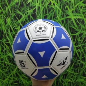 Футбольный мяч Ball, d 20 см Синий/белый - фото 1 - id-p181596718