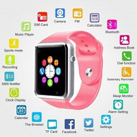 Умные часы Smart Watch A1 Розовые