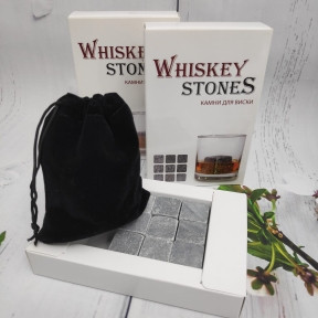 Подарочный набор: Камни для виски (9 камней в коробочке) Whiskey Stones (РФ) - фото 1 - id-p181592336