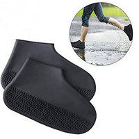 Бахилы (чехлы на обувь) от дождя и песка многоразовые силиконовые Waterproof Silicone Shoe. Суперпрочные