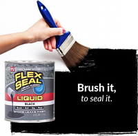 Клей-герметик Жидкая резина Водонепроницаемый FLEX SEAL LIQUID 473 мл. Черный