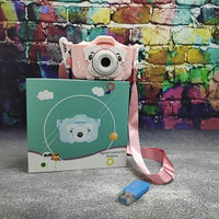 (VIP качество) Детский фотоаппарат Childrens Fun Camera Моя первая селфи камера 2 Розовая собачка